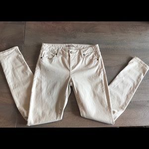 VINCE Crop Skinny ankle size 29 Jean in khaki